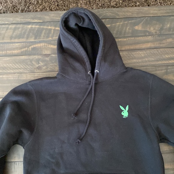 PLAYBOY HOODIE small black - Picture 3 of 7